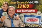 Apoyo Discapacidad abril 2026: $3,100 para beneficiarios, cómo registrarse y cobrar el pago